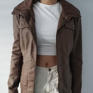 GUESS Leather Jacket